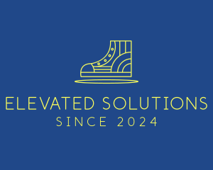 High - High Top Sneaker Line logo design