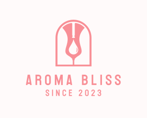 Aroma Essential Oil logo design