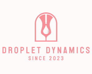 Dropper - Aroma Essential Oil logo design