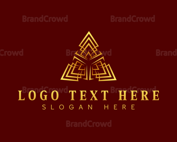 Professional Luxury Pyramid Logo