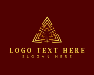 Premium - Professional Luxury Pyramid logo design