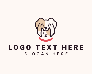 Pet Adoption - Dog Cat Pet Animal logo design