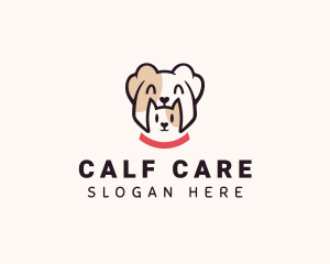 Dog Cat Pet Animal logo design