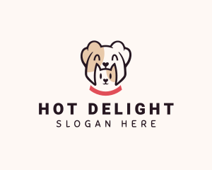 Dog Cat Pet Animal logo design