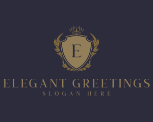 Luxury Ornament Crest logo design