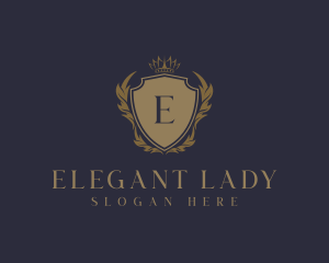 Luxury Ornament Crest logo design