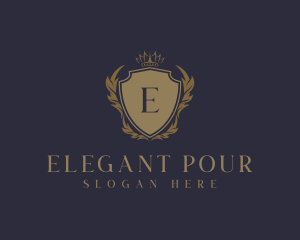 Luxury Ornament Crest logo design