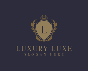 Luxury Ornament Crest logo design