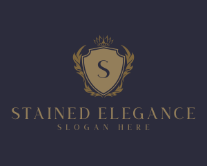 Luxury Ornament Crest logo design