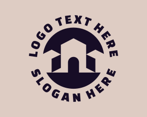 House - Town House Property logo design