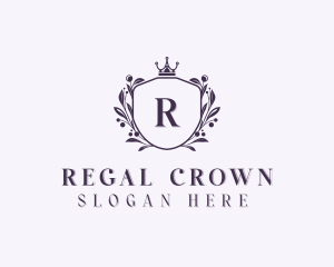 Crown Royalty Monarch logo design