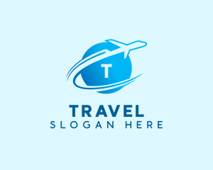 Travel Airline Tour logo design