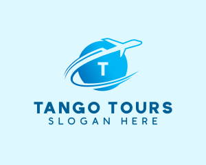 Travel Airline Tour logo design