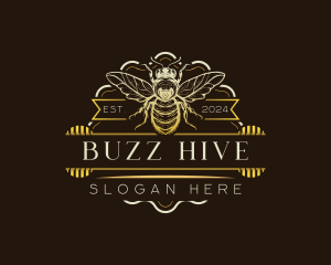 Honey Bee Farm logo design