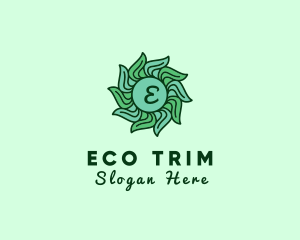 Plant Flower Organic Farm logo design