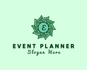 Eco Friendly - Plant Flower Organic Farm logo design