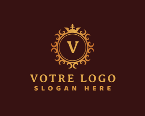 Vip - Luxury Crown Boutique logo design