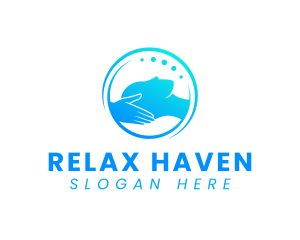 Relax Massage Therapy logo design