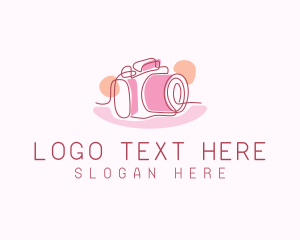 Production - Cute Camera Photographer logo design