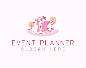 Cute Camera Photographer Logo