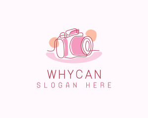 Cute Camera Photographer Logo