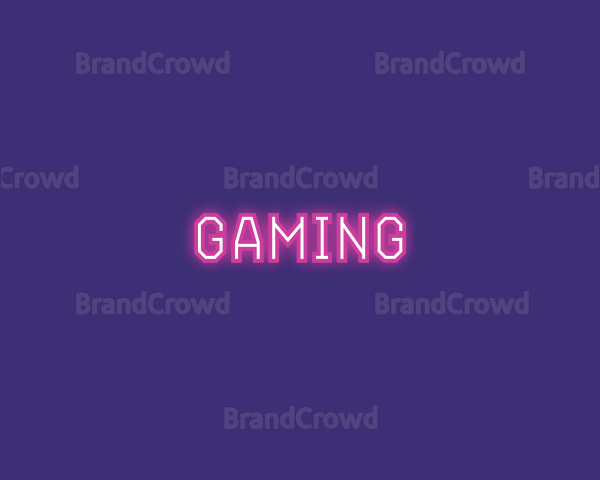 Neon Gaming Brand Logo