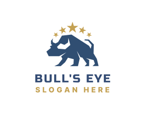 Bull Star Farm logo design