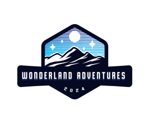 Night Mountain Adventure logo design