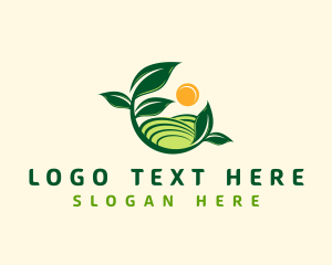 Leaf - Agriculture Farm Field logo design