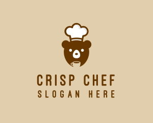 Bear Coffee Chef logo design