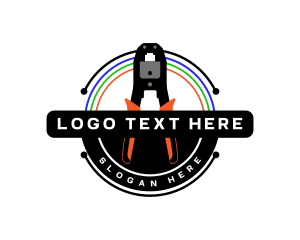 Repairman - Cable Wire Crimper logo design