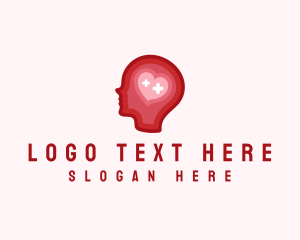 Hand - Mental Health Heart Care logo design