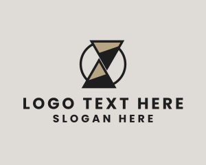 Trade - Hourglass Marketing  Firm logo design