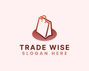 Merchant - Retail Shopping Bag logo design