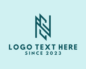 Letter Nc - Modern Professional Tech logo design