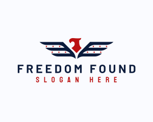 Patriotism - American Eagle Wings logo design