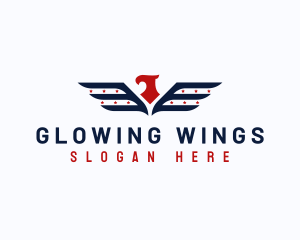 American Eagle Wings logo design