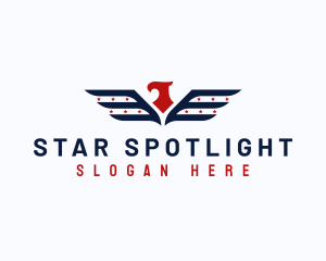 American Eagle Wings logo design