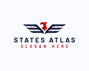 American Eagle Wings logo design