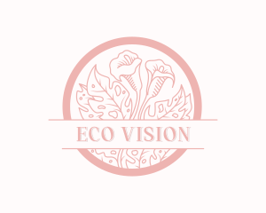 Eco Flower Garden logo design