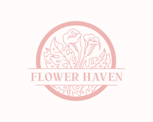 Eco Flower Garden logo design