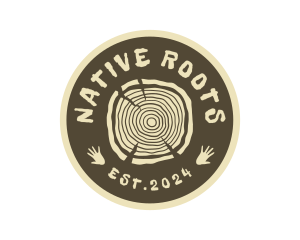 Native - Native Wood Seal logo design