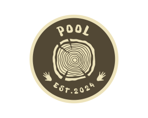 Natural - Native Wood Seal logo design