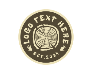 Wood Worker - Native Wood Seal logo design