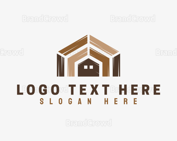 Wood House Tile Logo