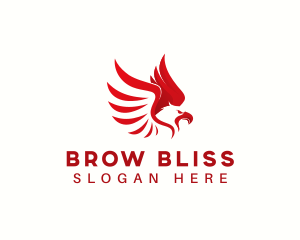 Eagle Bird Wings logo design