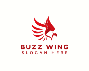 Eagle Bird Wings logo design