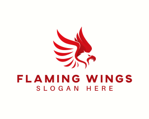 Wings - Eagle Bird Wings logo design
