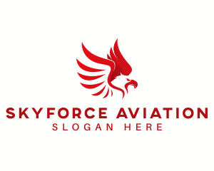 Airforce - Eagle Bird Wings logo design