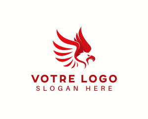 Veteran - Eagle Bird Wings logo design